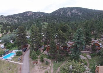 Deluxe Loft Cabin at RV Park Estes CO