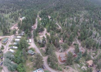 Campsites at RV Park Estes CO