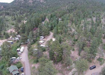 Campsites at RV Park Estes CO