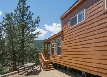 Deluxe Loft Cabin at RV Park Estes CO