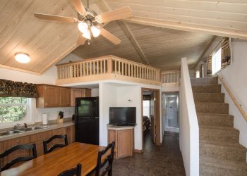 Deluxe Loft Cabin at RV Park Estes CO