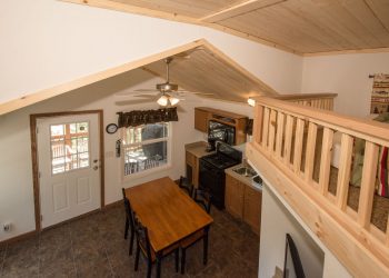 Deluxe Loft Cabin at RV Park Estes CO