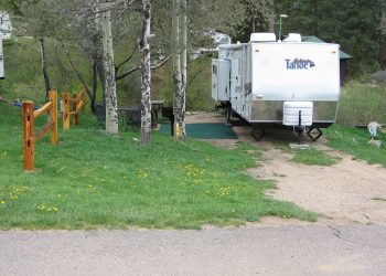 Campsites at RV Park Estes CO