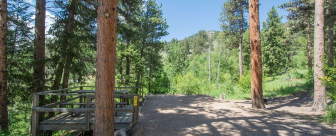 Campsites at RV Park Estes CO