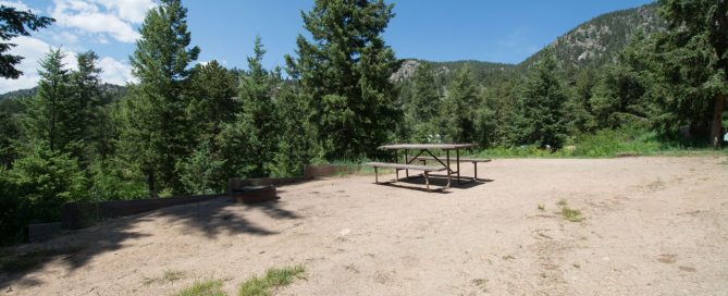 Campsites at RV Park Estes CO