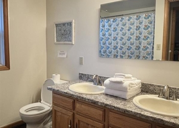 c16 master bath at RV Park Estes CO