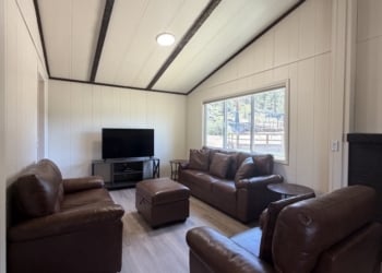 C8 Rustic Bear Lodge Setting Area